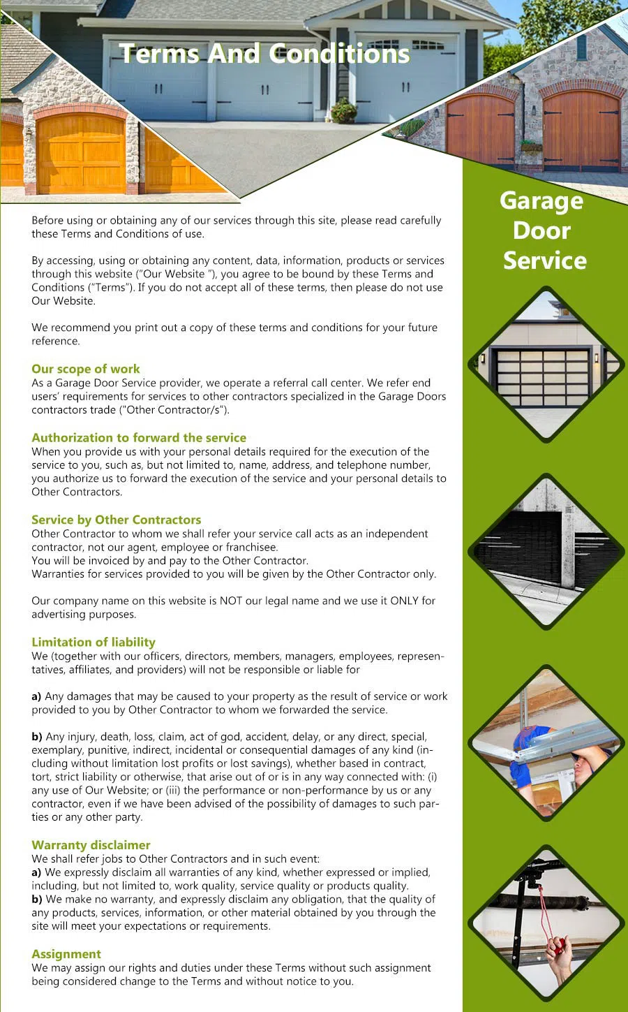 Interstate Garage Door Service San Francisco, CA 415-723-4862